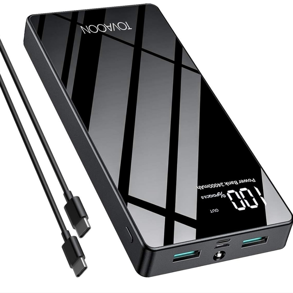 Tovaoon 24000mAZ battery bank.